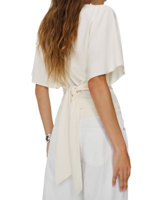 Avery Flutter Sleeve Top