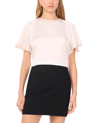 Raglan Sleeve Crewneck Top