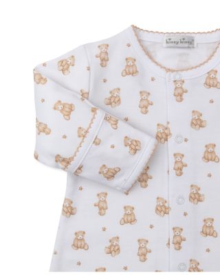 Unisex Bear Print Convertible Gown - Baby