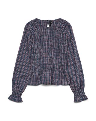Vmolive Long Sleeve Smock Top