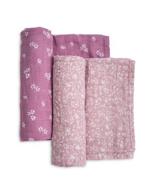  Cotton Muslin Swaddle Blankets, 2 Pack