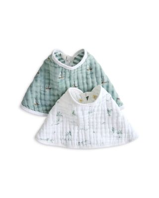   Sailing Seas Muslin Burpy Bibs, 2 Pack