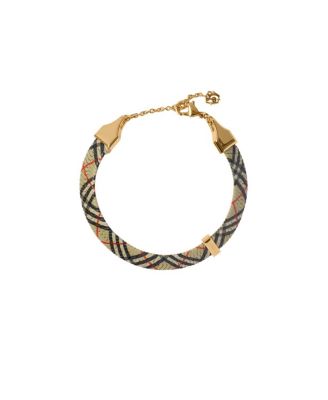 Check Print Bracelet