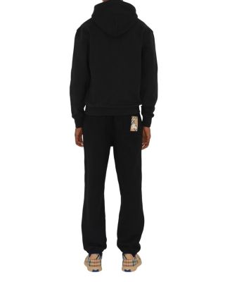 Check Label Cotton Jogging Pants