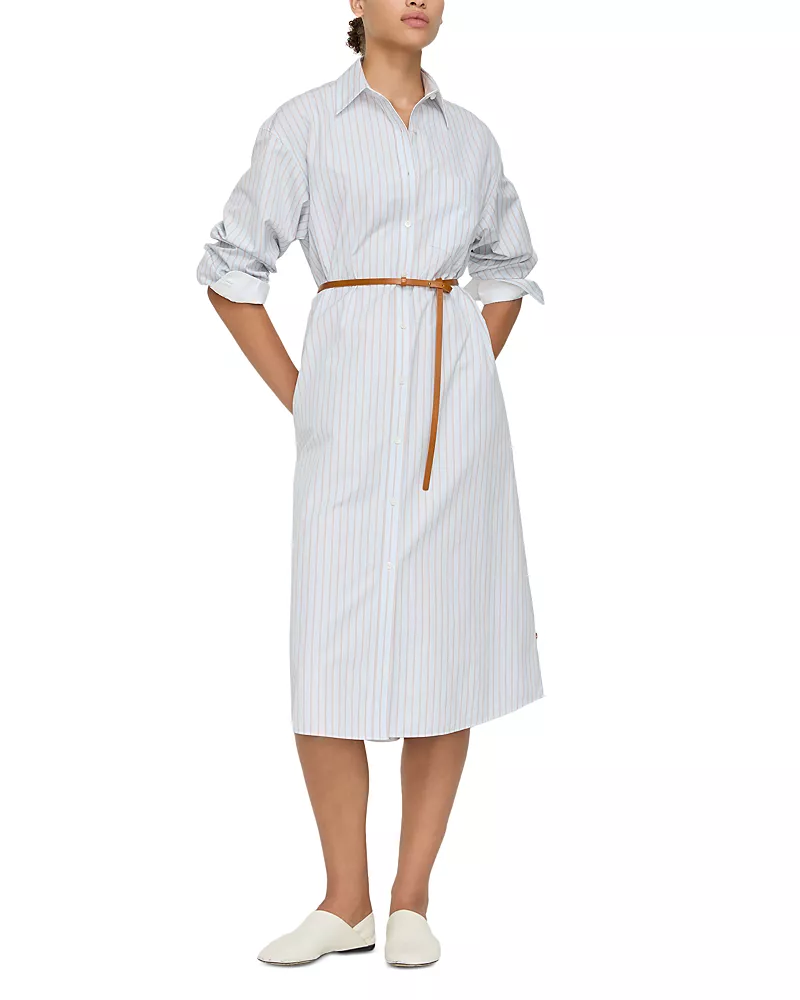 Lafayette 148 New York Belted Shirtdress