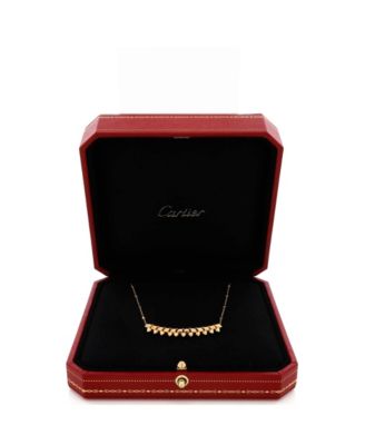  Medium Clash de Cartier Pendant Necklace 18K Rose Gold, 15.25 - 16.5"