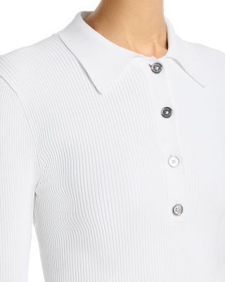 Long Sleeve Polo Top