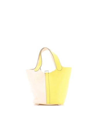 PM Picotin Lock Bag Bicolor Clemence