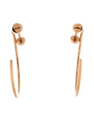  XL Juste un Clou Hoop Earrings 18K Rose Gold