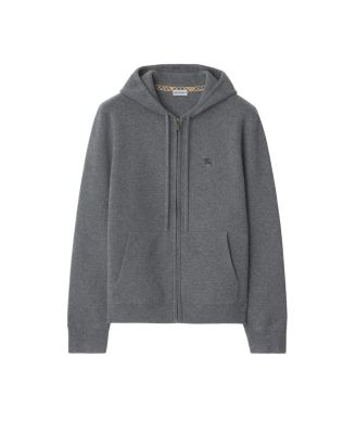 Cashmere Blend Zip Hoodie