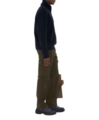 Cashmere Blend Quarter Zip Sweater