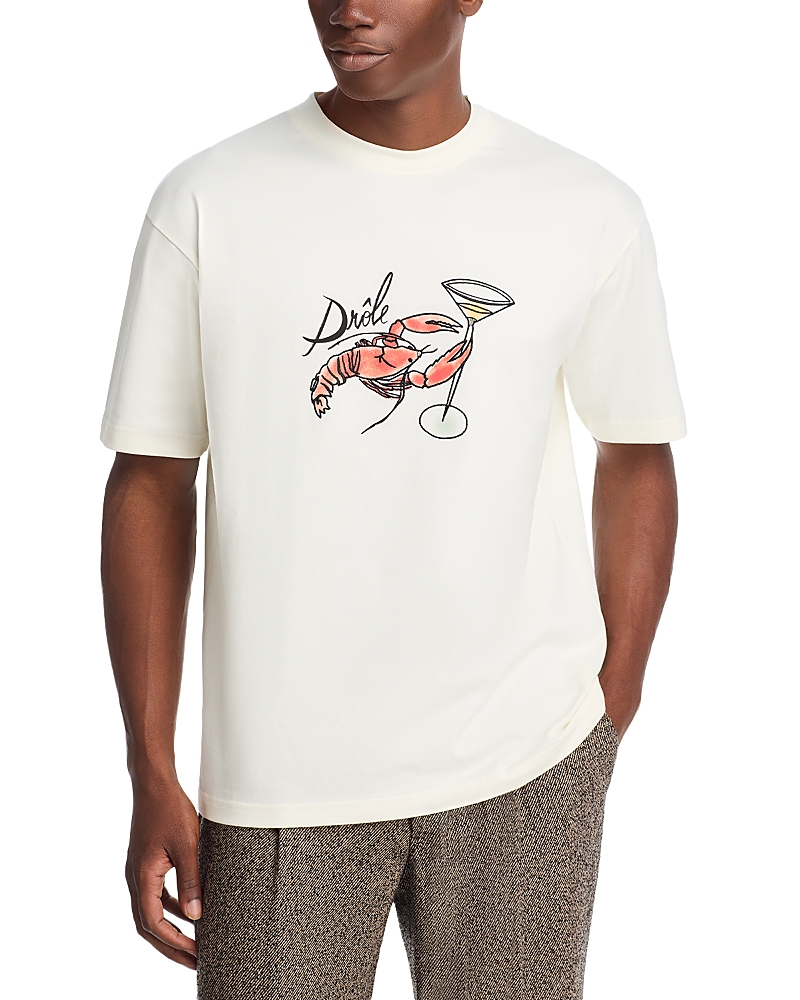 Drole De Monsieur Men's Crab Graphic T-Shirt