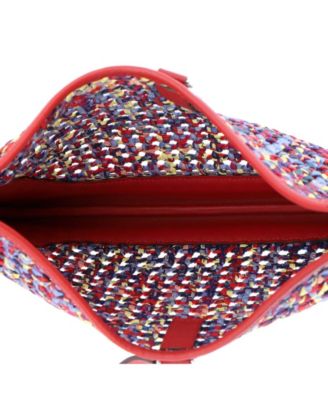 31 Trim Duo Bag Printed Silk and Leather