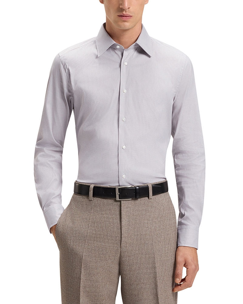 Boss L Hays Slim Fit Kent Collar Button Down Shirt