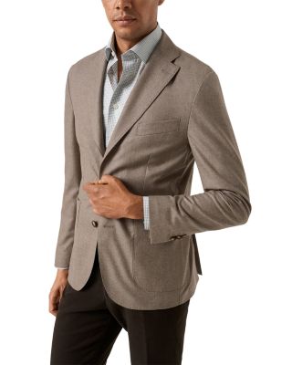 Wool Flannel Soft Jacket