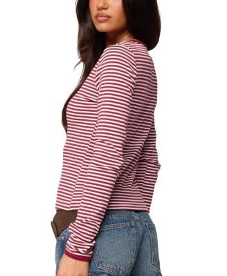  Rayla Striped Button Up Top