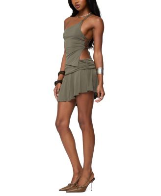  Janah Asymmetric One Shoulder Backless Top