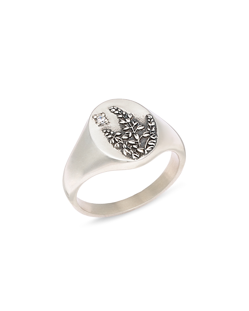 Serge DeNimes Men's Heather Signet Ring