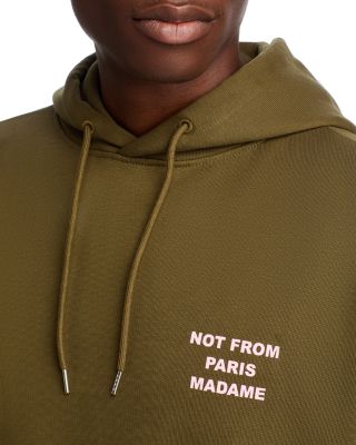 Slogan Drawstring Hoodie