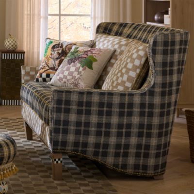 Mad for Plaid Loveseat