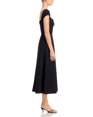 Carina Cap Sleeve Midi Dress