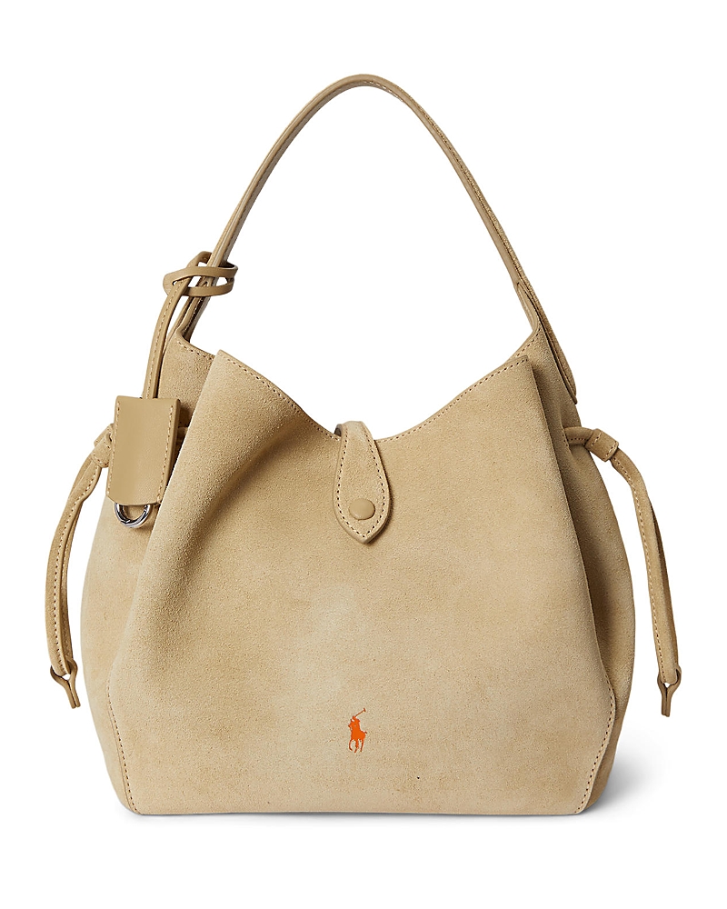 Polo Ralph Lauren Polo Play Suede Shoulder Bag
