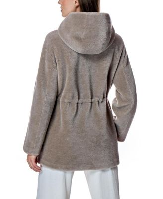  Hooded Lambswool Jacket