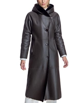  Reversible Nappa Shearling Coat