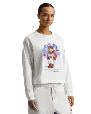 Team USA Polo Bear Long Sleeve Tee