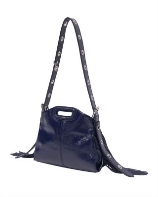 Miss M Mini Fringed Leather Crossbody Bag