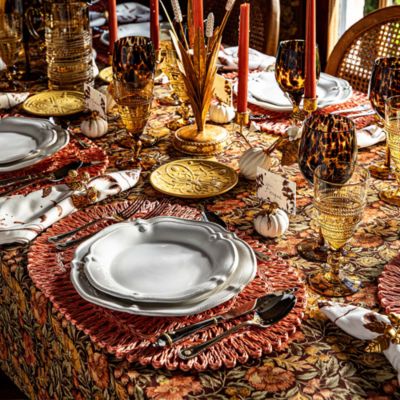 Straw Loop Oval Placemat