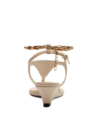 Women's Lys Leather Wedge Thong Sandals