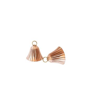 CMK Copper Bell Ornaments, Set of 4