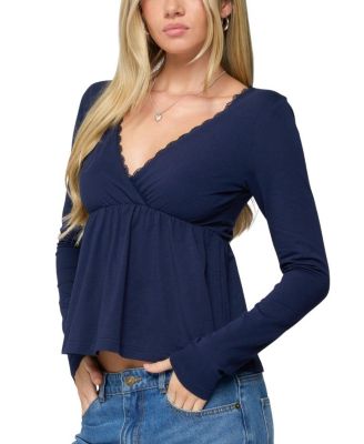 Kenzie Long Sleeve Babydoll Top