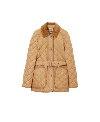 Quilted Nylon Barn Jacket