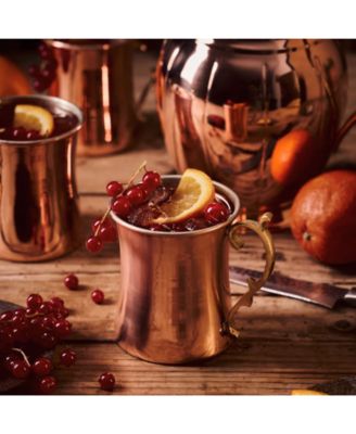 Vintage Inspired Cocktail Mugs, Set of 4