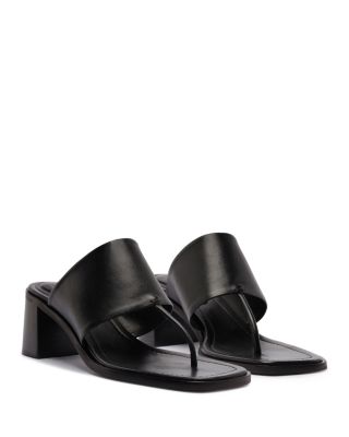 Women's Martha Leather Thong Sandals
