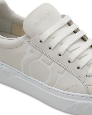Men's Gancini Leather Sneakers