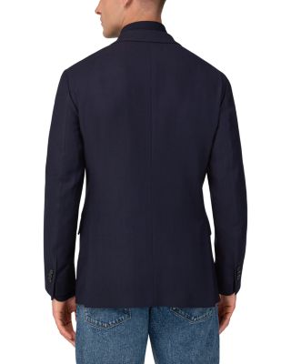 Herringbone Stretch Wool Sport Coat