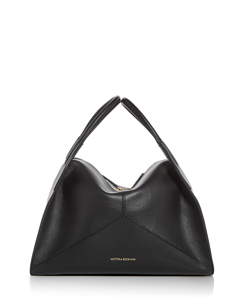 Victoria Beckham Victoria Plie Medium Leather Top Handle Bag