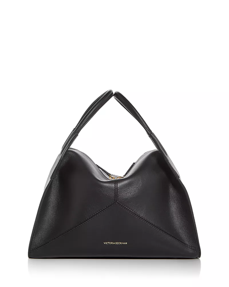 Victoria Beckham Victoria Plie Medium Leather Top Handle Bag