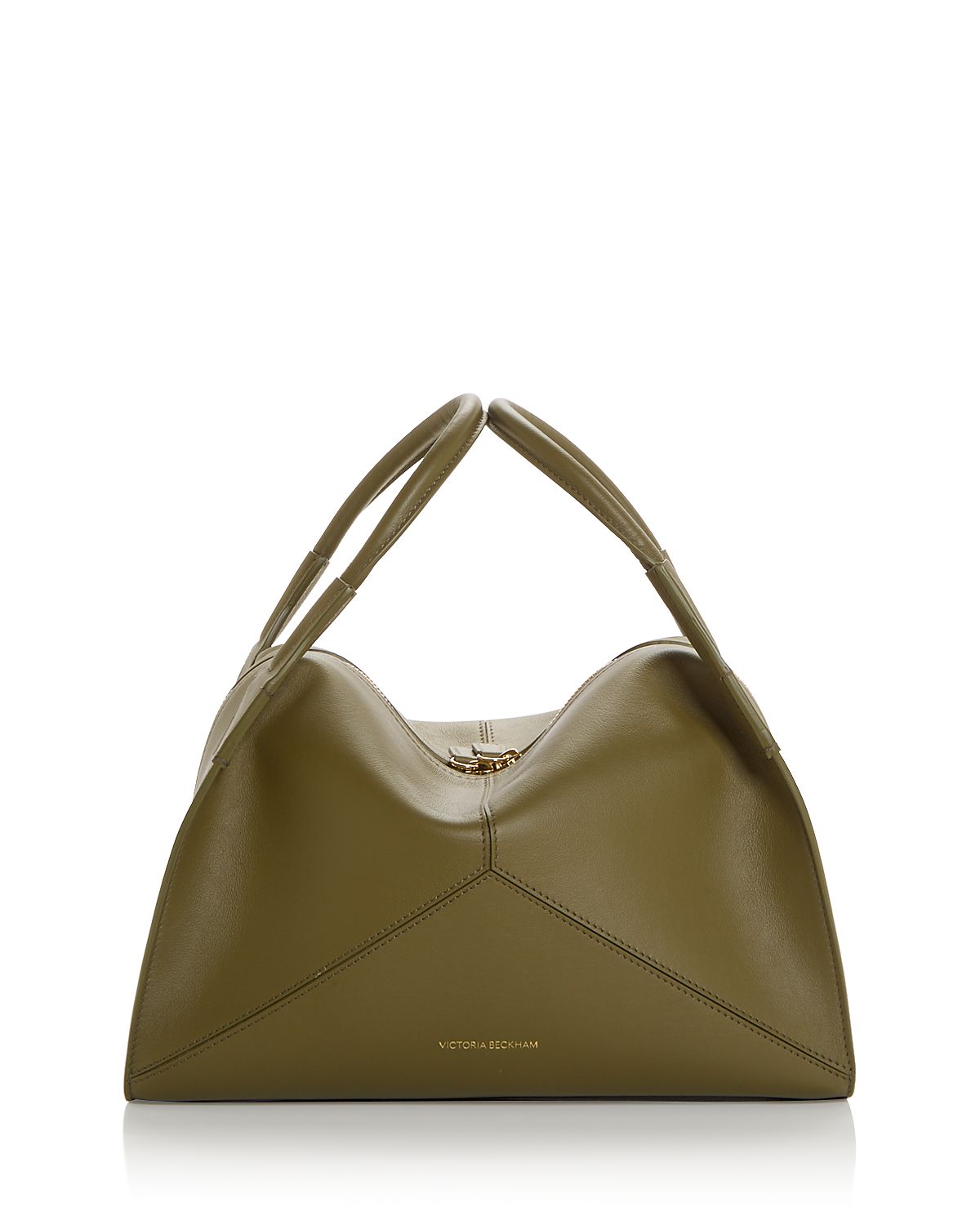 Victoria Beckham Victoria Plie Medium Leather Top Handle Bag