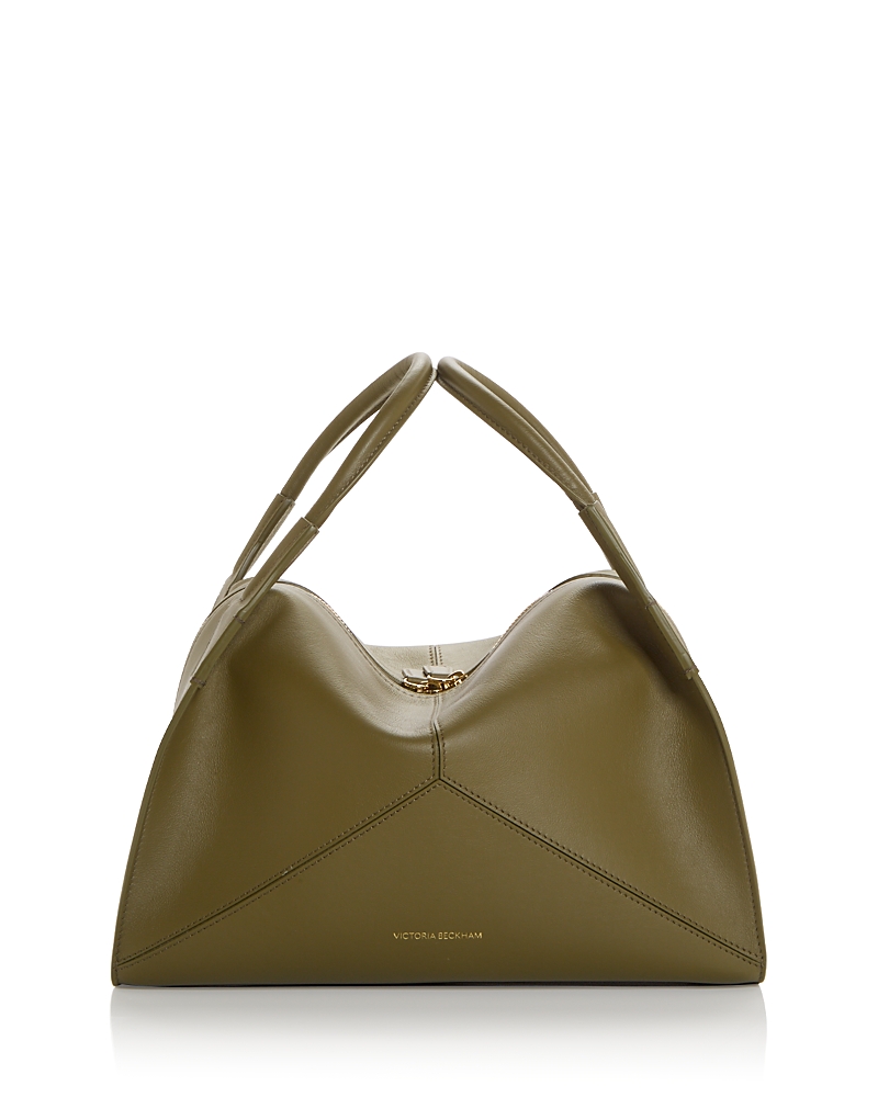 Victoria Beckham Victoria Plie Medium Leather Top Handle Bag · OS