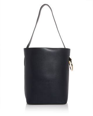 Victoria Beckham Dia Leather & Suede Bucket Bag