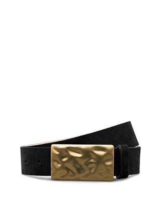 Chara Textured Hammered Belt