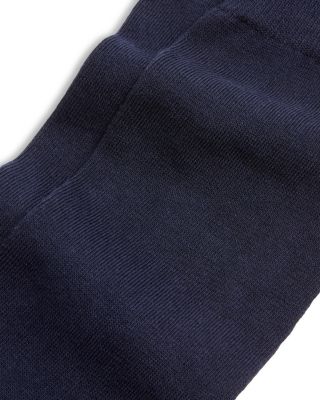 Cotton Blend Crew Socks - Exclusive