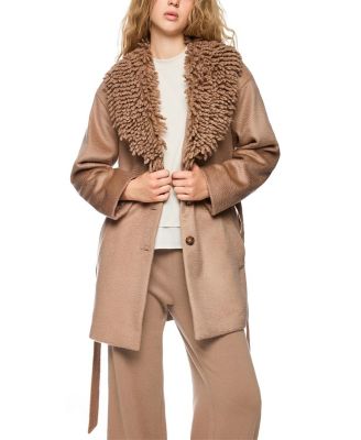 Coat with Statement Collar