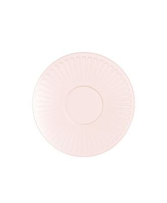 Pressed Pink Glass Small Plates - Set of 6
