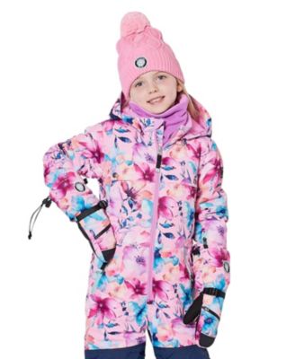 Girls' Winter Mittens Flower Teknik - Little Kid, Big Kid