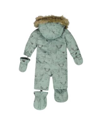 Boys' One-Piece Play Snowsuit Designed for Car Seat Animal - Baby, Little Kid